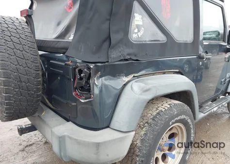 2007 Jeep Wrangler X из США, поврежденный, VIN 1J4FA24177L231891